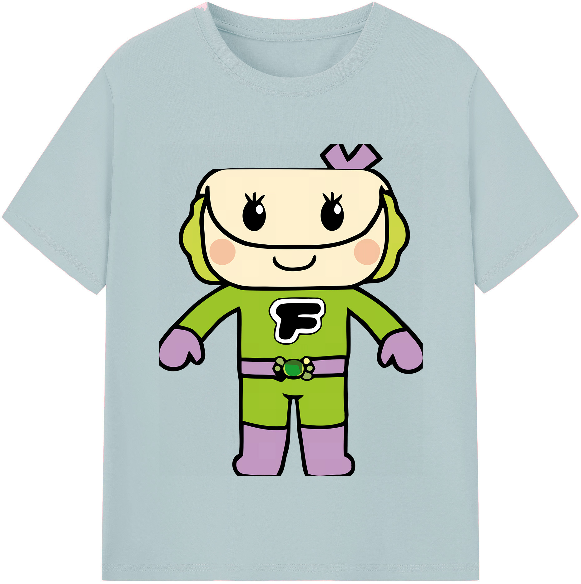 （画像用） アンパンマン Anpanman 綿100％半袖Tシャツ（フロントプリント）